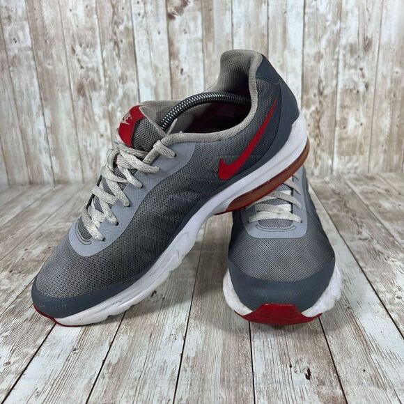 Nike Air max invigor red and grey‎  Mens 10.5 - Picture 5 of 8
